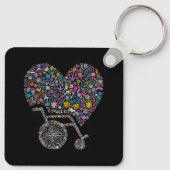 Wheel of Many Lives キーホルダー (裏面)