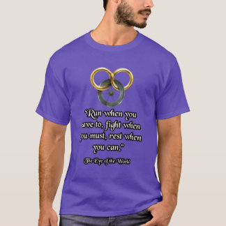 Wheel ofime quote friend tシャツ