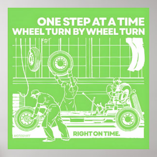 Wheel turn by Wheel turn ポスター