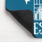 Wheelchair Handicap Humor Handicapped Shark Cage T マウスパッド (コーナー)