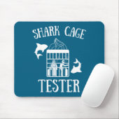 Wheelchair Handicap Humor Handicapped Shark Cage T マウスパッド (マウス)