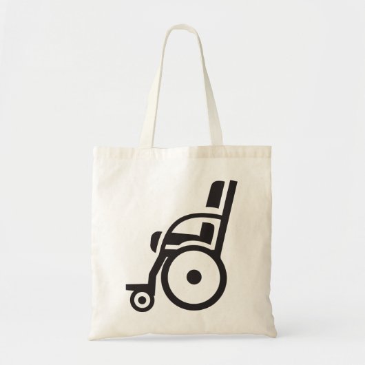 Wheelchair Icon Tote Bag トートバッグ (正面)