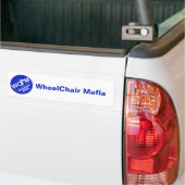 WheelChair Mafia bumper sticker バンパーステッカー (トラック上)