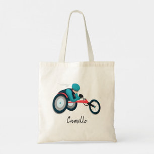 Wheelchair Racing トートバッグ
