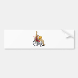 WheelchairBasketball バンパーステッカー