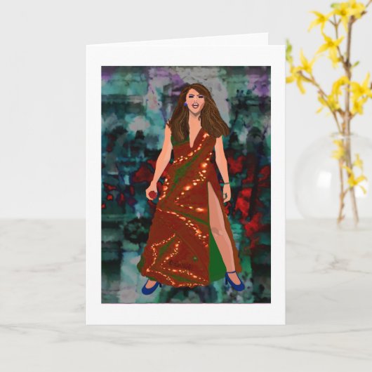 Wheeling LeeMarie's Creaative Design カード (黄色い花)