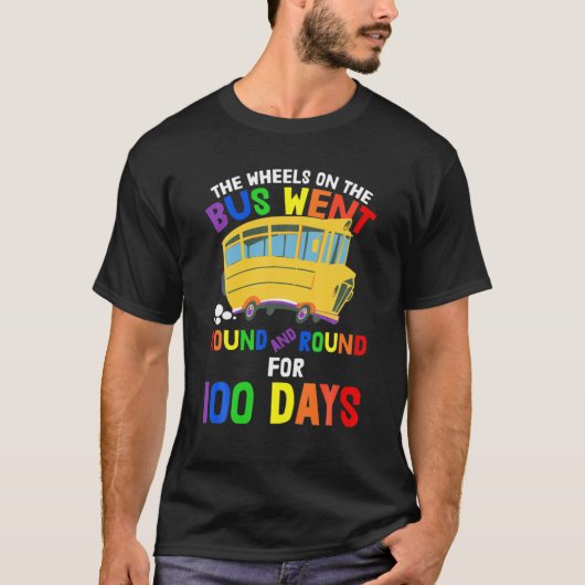 Wheels On The Bus Went Round Tシャツ (正面)