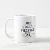 Wheelwright、ケンタッキー100th記念日のマグ コーヒーマグカップ (左)