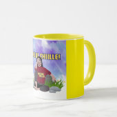 WHEEW CHIILLE!イライラ - (インクルージョン1) マグカップ (正面右)