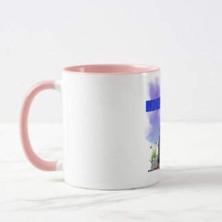 「WHEEW Chille」ピンクコーヒーカップ「これらの日」 マグカップ