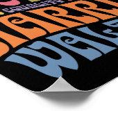 Wheimer 2024 Peace Love Hope Kinderness Equality D ポスター (角)