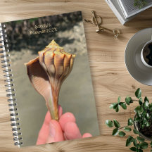 Whelk Shell Photography Custom Planner