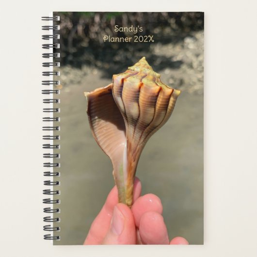 Whelk Shell Photography Custom Planner プランナー手帳 (正面)