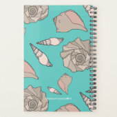 Whelk Shells Illustrated Yearly Custom Planner プランナー手帳 (裏面)