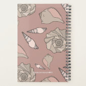 Whelk Shells Illustrated Yearly Custom Planner プランナー手帳 (裏面)