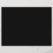 When a Black Roamsスクラップブック紙 チラシ (裏面)