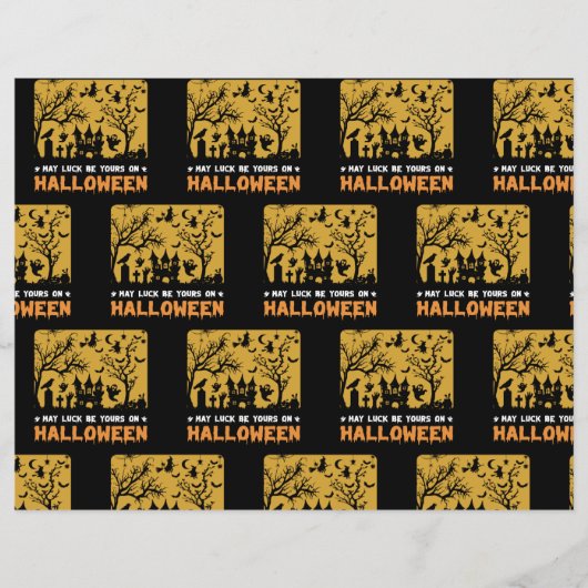 When a Black Roamsスクラップブック紙 チラシ (正面)