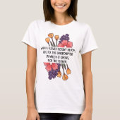 When A Flower Doesn't Bloom Neurodiversity Special Tシャツ (正面)