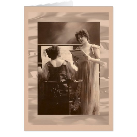 When Charmaine sings dogs howl  Victorian ladies (正面)