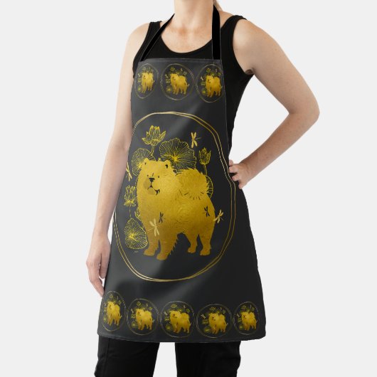 WHEN DRAGONS FLYチャウシェフクラフトグルーミングエプロン エプロン (インサイチュ)