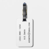 When Gators Fly Luggage Tag ラゲッジタグ (裏面縦)