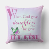 When God 与え Deusies© Pillows クッション (裏面)