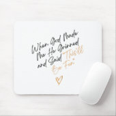 When God Made Me Funny Quote, That'll Be Fun  マウスパッド (マウス)