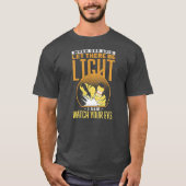 When God Said Let There Be Light I Said Watch Tシャツ (正面)