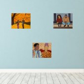 When Hakeem Met Sade Art Print Set (ウッドフロア)