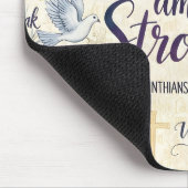 When I am weak, then I am strong. マウスパッド (コーナー)