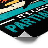 When I Do Karate It's Called Partial Arts 12  ポスター (角)