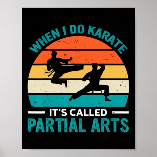 When I Do Karate It's Called Partial Arts 12  ポスター (正面)