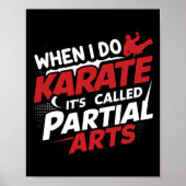 When I Do Karate It's Called Partial Arts 7  ポスター (正面)