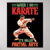 When I Do Karate It's Called Partial Arts Amputati ポスター (正面)