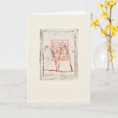 When I look at you, what I see is me カード (黄色い花)