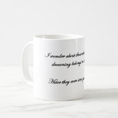 when I see your beautiful eyes Coffee Mug コーヒーマグカップ (正面左)