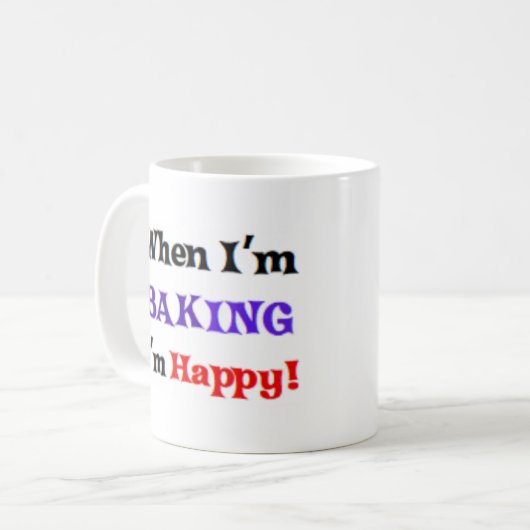 when i'm baking コーヒーマグカップ (正面左)