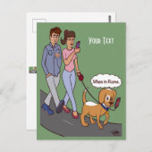 When Inローマ ポストカード (正面/裏面)