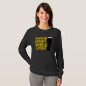 When in Doubt Drink a Stout Beer Drinking Bar IPA  Tシャツ (正面フル)