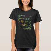 When in Doubt Sip Some Wine Mom Wine Mother Champ Tシャツ (正面)
