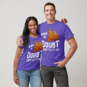 When In Doubt Throttle It Out Four Wheeler Quad Tシャツ (ユニセックス)