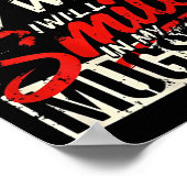 When It Comes To My Wife I Will Smile In My Mugsho ポスター (角)