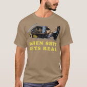 When It Gets Real Tシャツ (正面)