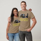 When It Gets Real Tシャツ (ユニセックス)