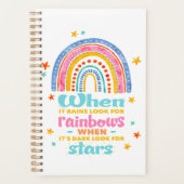 When It Rains Look For Rainbows プランナー手帳 (正面)