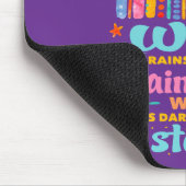 When It Rains Look For Rainbows マウスパッド (コーナー)