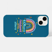 When It Rains Look For Rainbows iPhoneケース (裏面横)