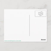 When Life 与え You Lemons (オレンジ色の背景) ポストカード (裏面)