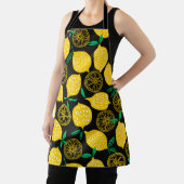 When Life 与え You Lemons  Sunny Yellow Lemon エプロン (インサイチュ)
