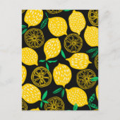 When Life 与え You Lemons  Sunny Yellow Lemon ポストカード (正面)
